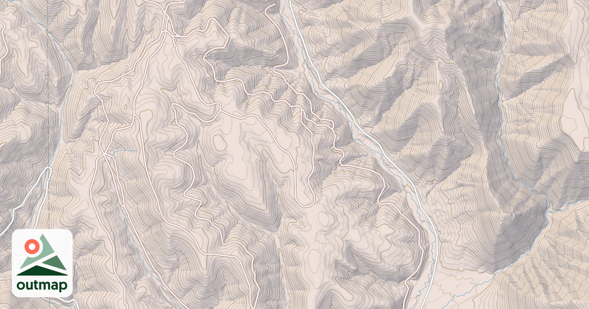 Map of USFS Motor Vehicle Use Map Trails 17778