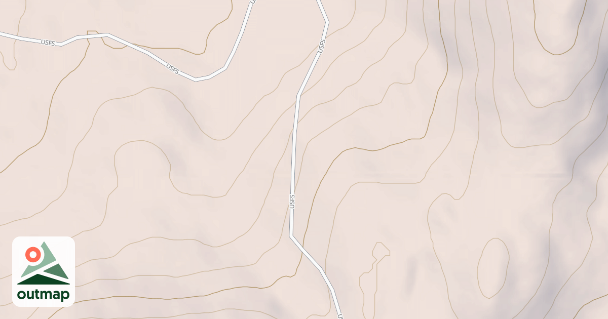 Map of Lower Cone Road