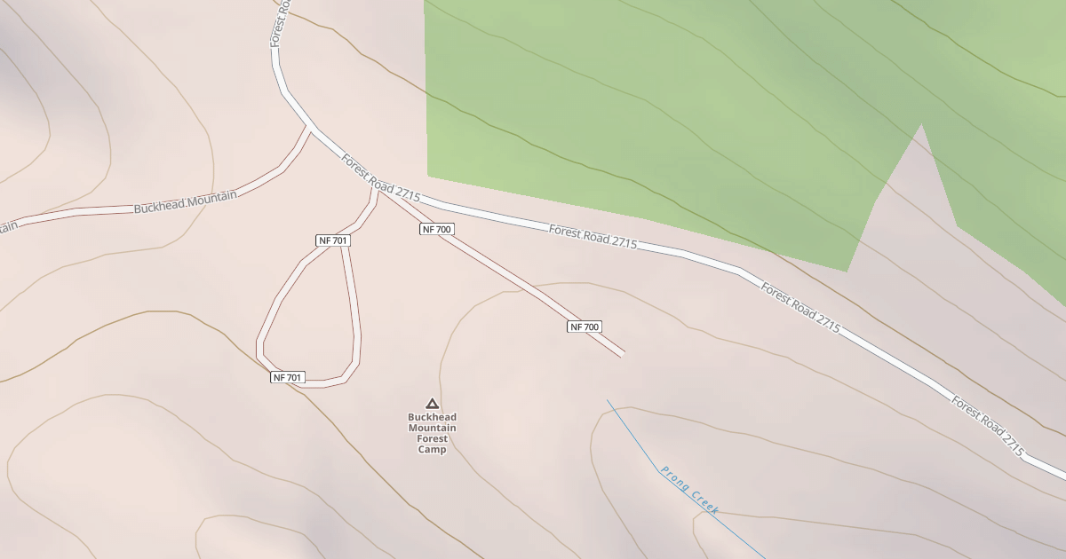 Map preview of BUCKHEAD CAMPWATER