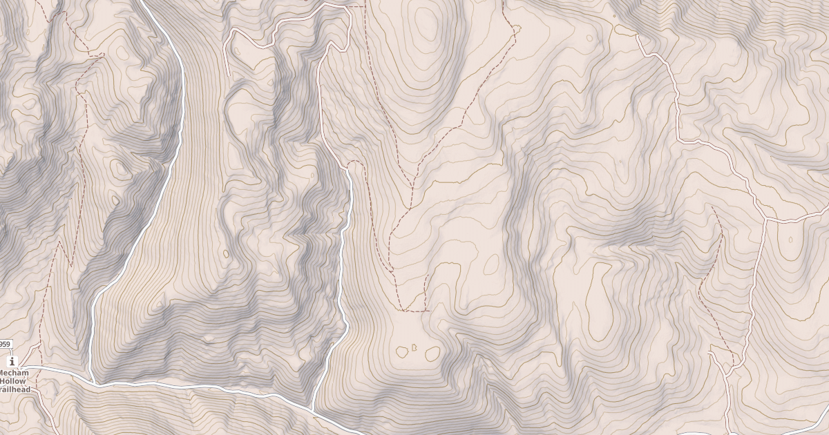 Map preview of MILL HOLLOW