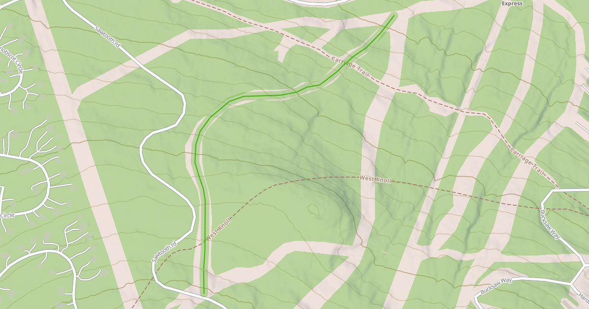 Map preview of Twitcher