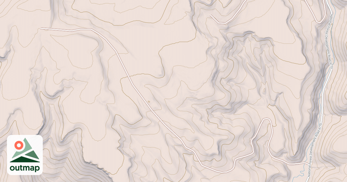 Map of USFS National Forest System Roads {131D3E6C-15E2-4067-BE7D-6ED93251A96F}