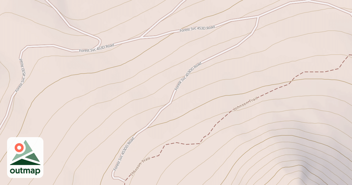 Map of USFS Motor Vehicle Use Map Roads {30B5096B-0B41-4AEB-9119-0E008597D5FB}
