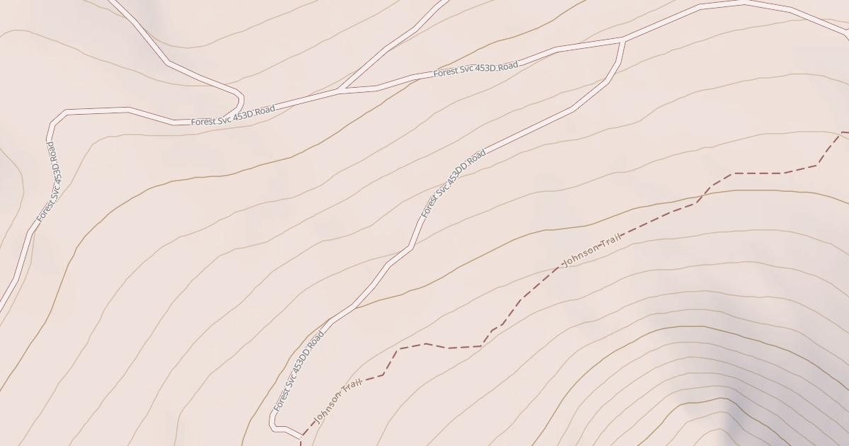 Map preview of USFS Motor Vehicle Use Map Roads {30B5096B-0B41-4AEB-9119-0E008597D5FB}