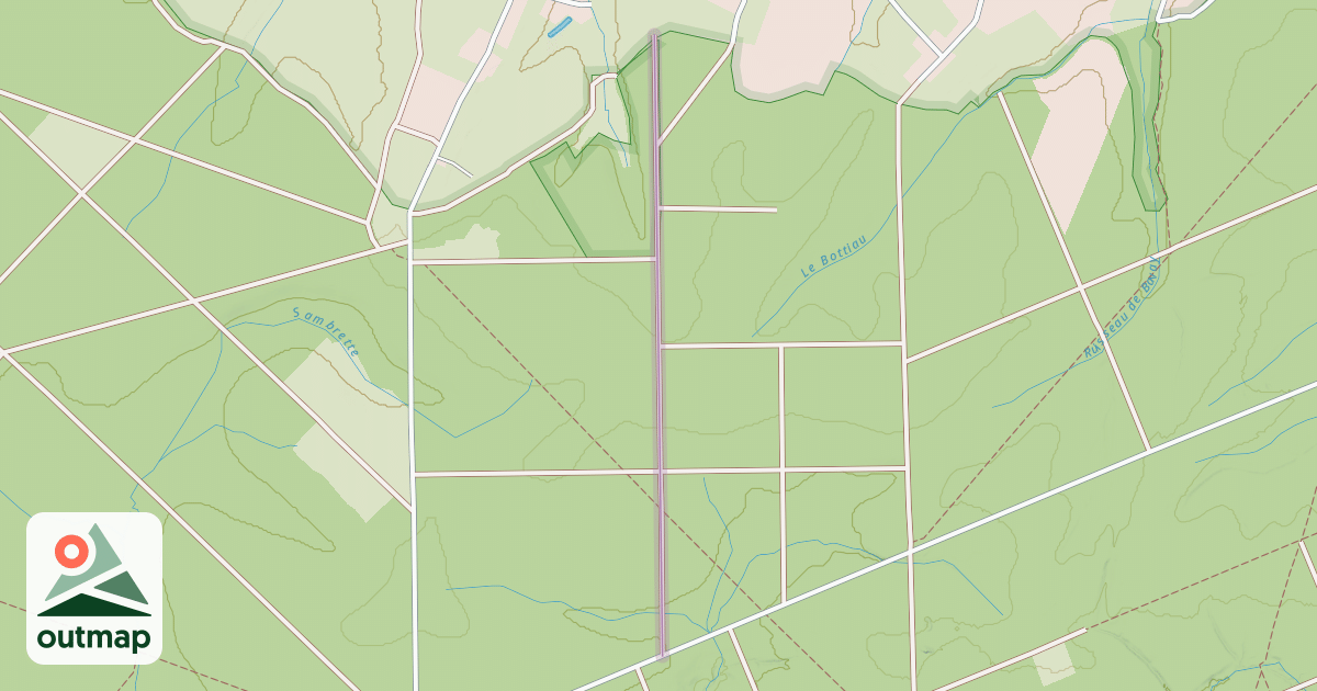 Map of Laie des Bons Nez