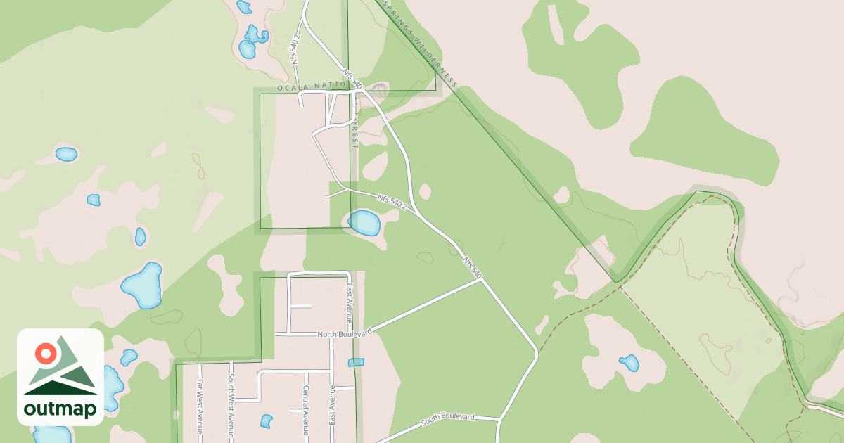 Map of SWEET SPRINGS