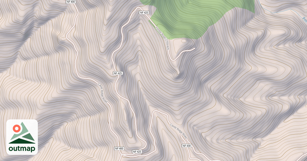 Map of -/CAVITT T.S.