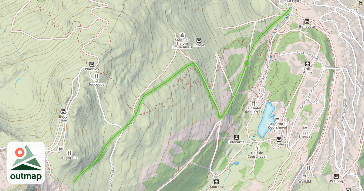 Map of Anémones