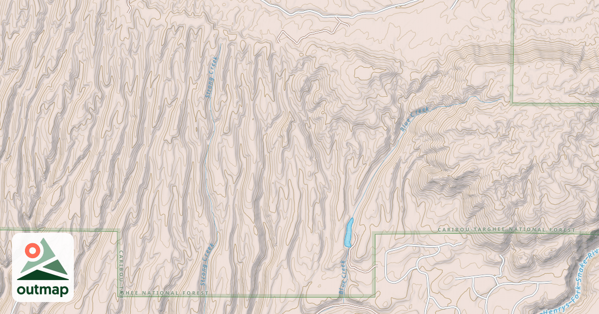 Map of HALE CANYON