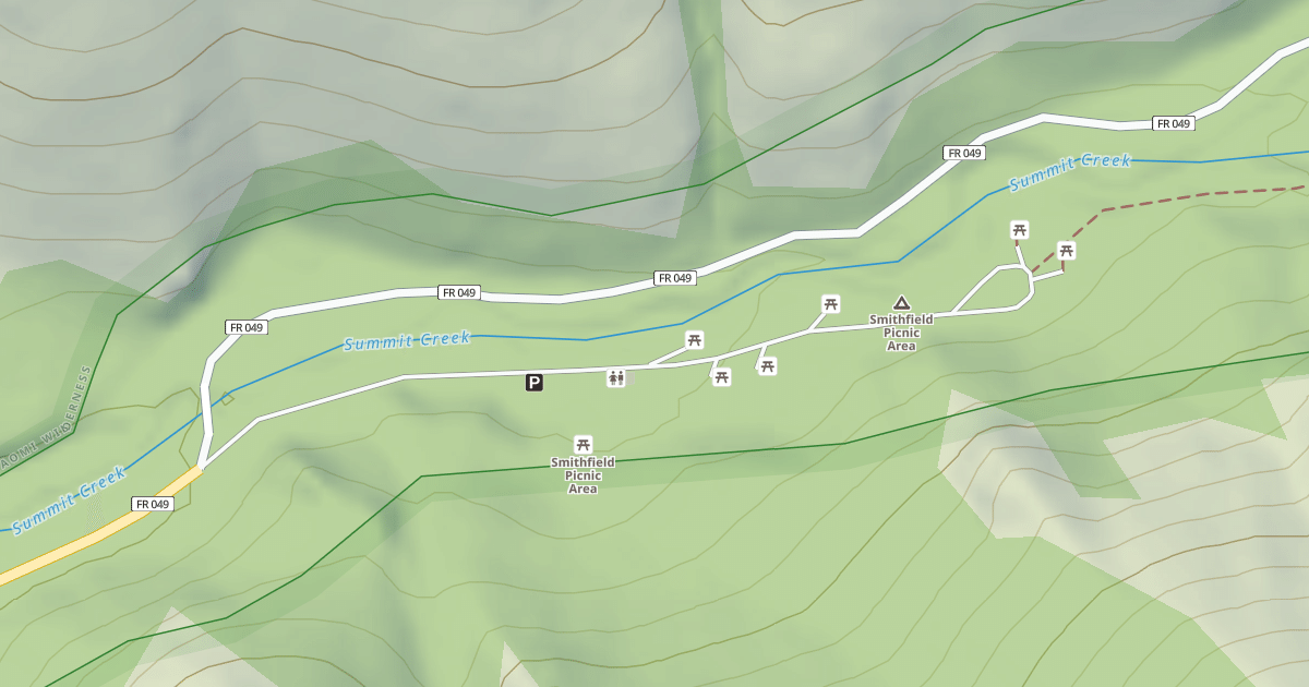Map preview of SMITHFIELD CANYON C G