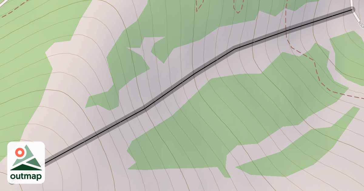 Map of Upper River Run