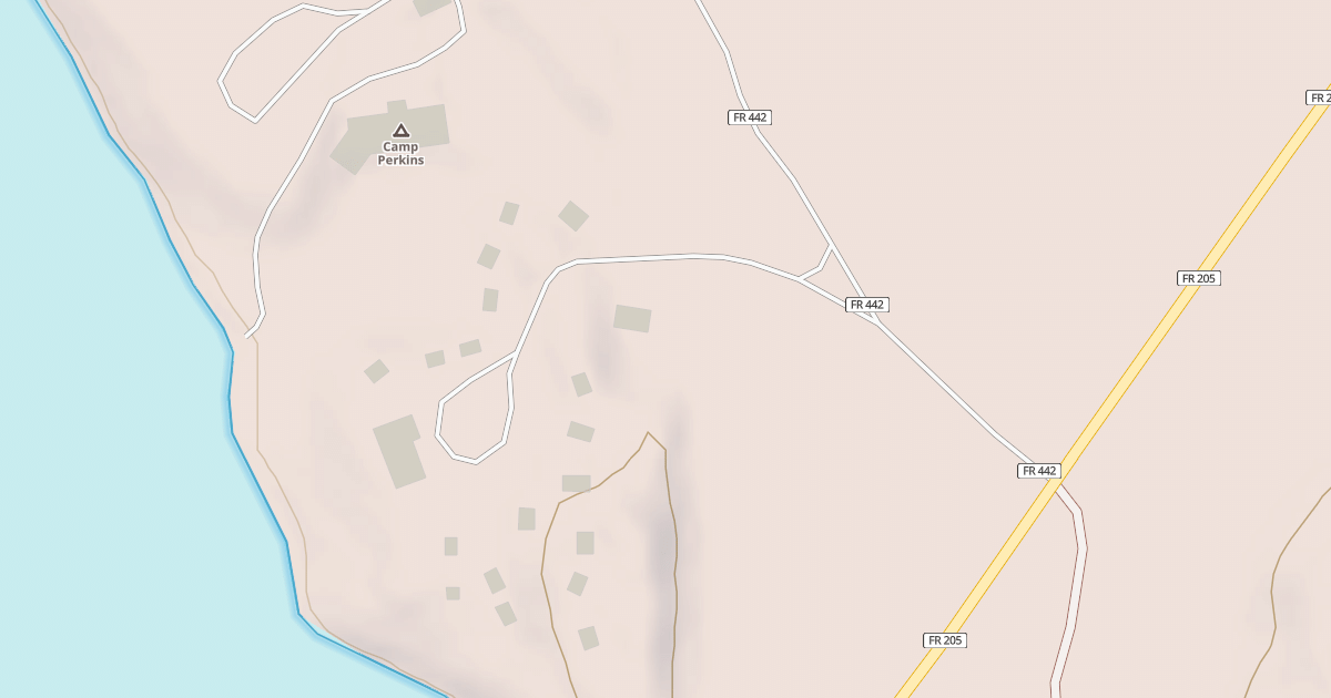 Map preview of CAMP PERKINS O.C. SPUR A