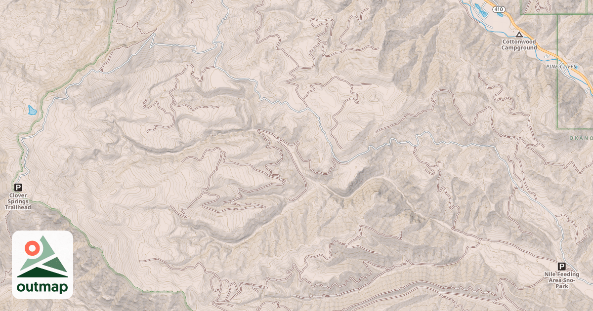 Map of NILE LOOP SNOWMOBILE