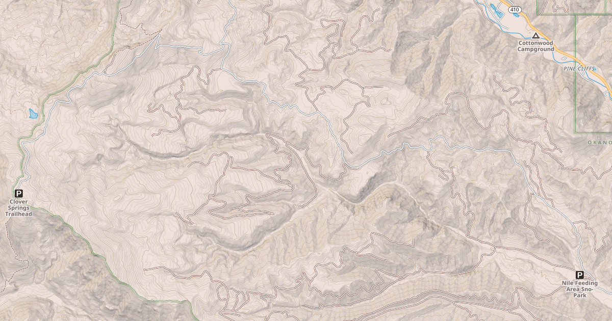 Map preview of NILE LOOP SNOWMOBILE