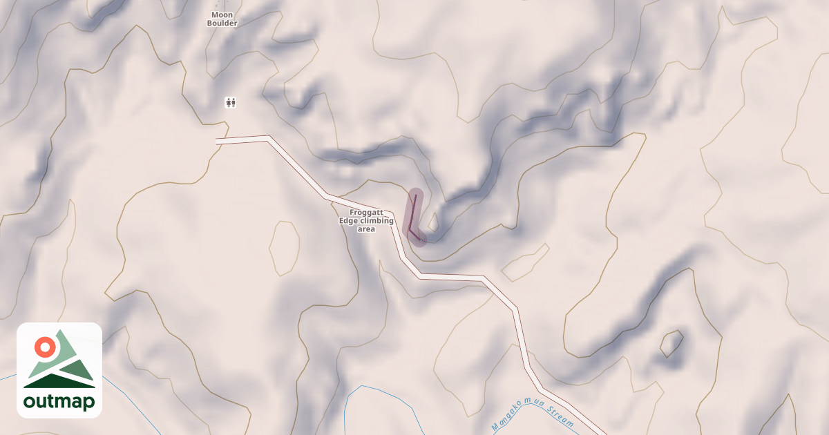 Map of Main Cliff