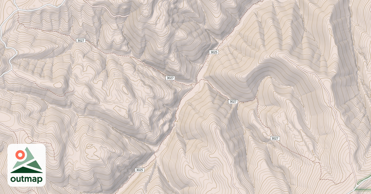 Map of FRENCH HOLLOW