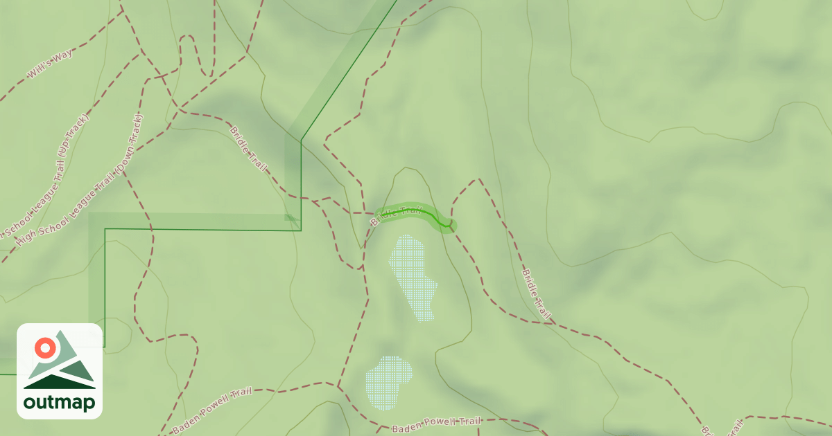 Map of Bridle Trail
