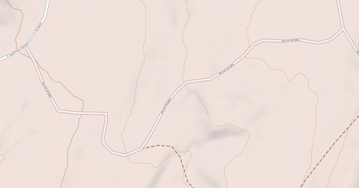 Map preview of BLM National GTLF Public Motorized Roads b501fe85-e4e4-4287-9021-918eec9d234c