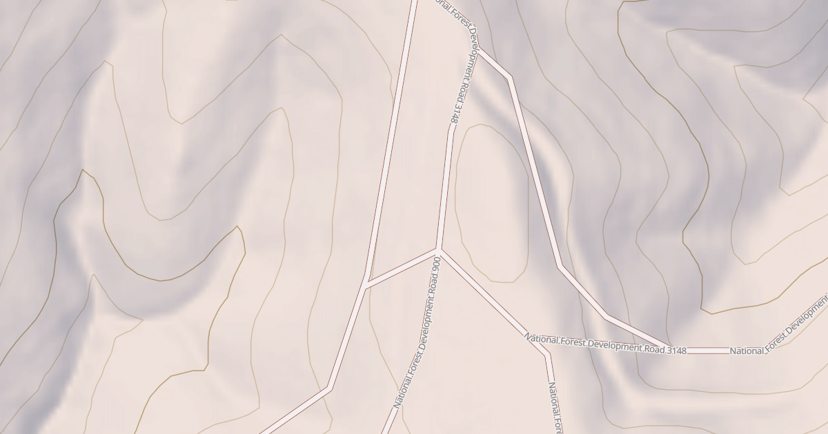 Map preview of USFS National Forest System Roads {5D5FE75B-8020-4179-82E6-7AA466052785}