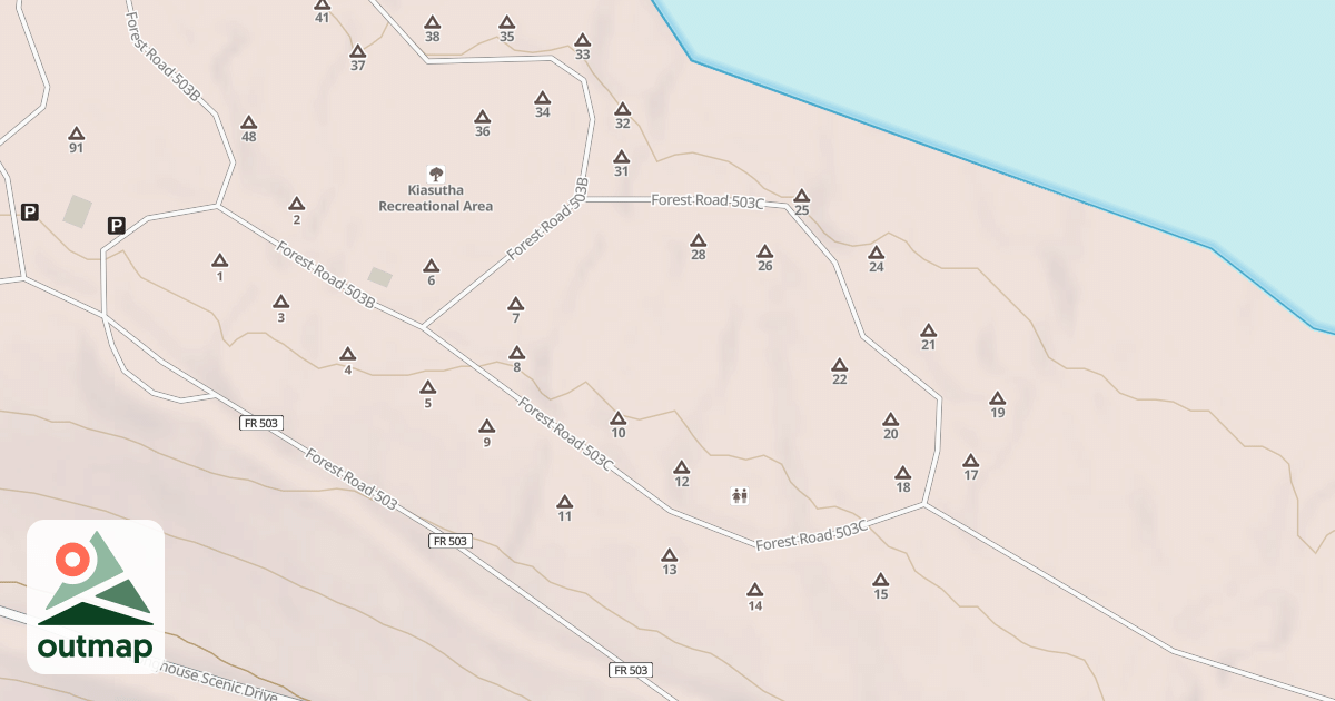 Map of KIASUTHA - C