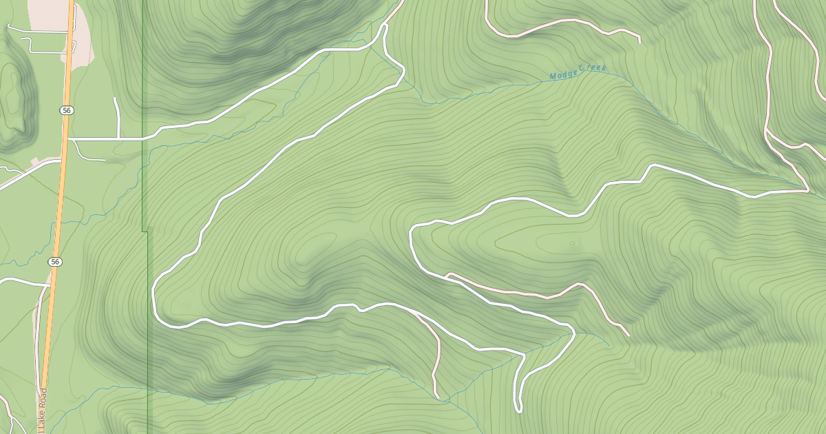 Map preview of CAMP CREEK