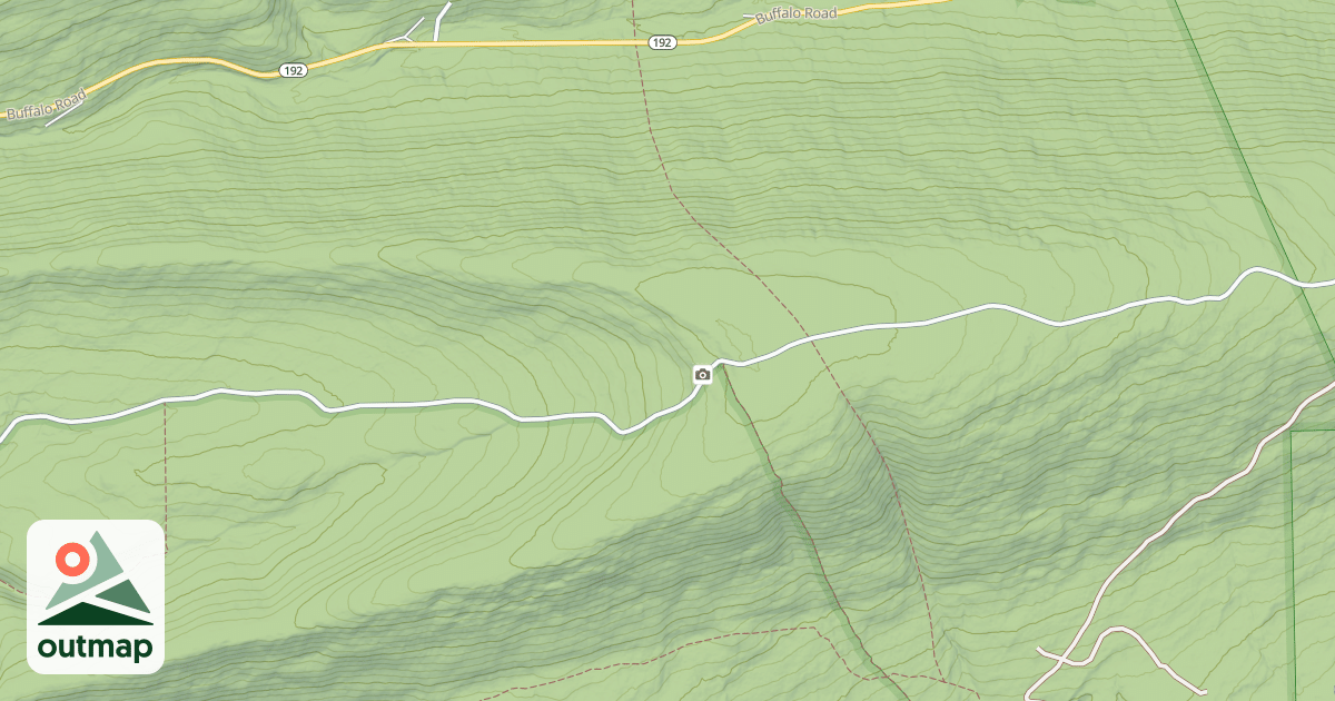 Map of Bald Eagle State Forest Snowmobile Trails