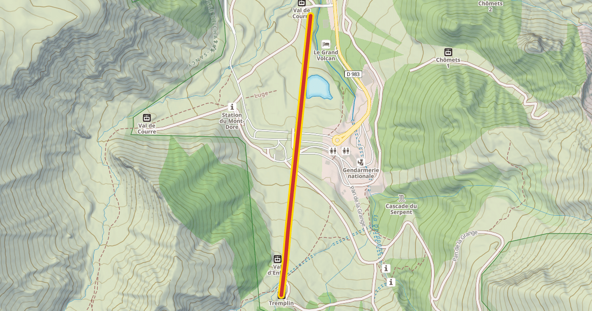 Map preview of Tremplin