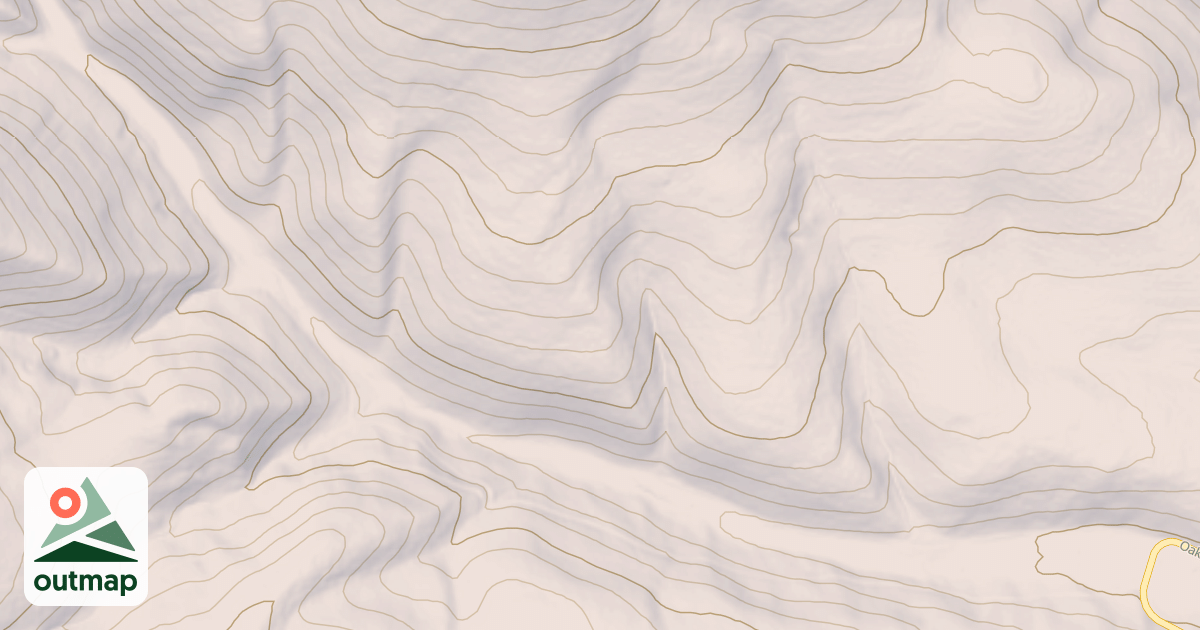 Map of FLAT CANYON