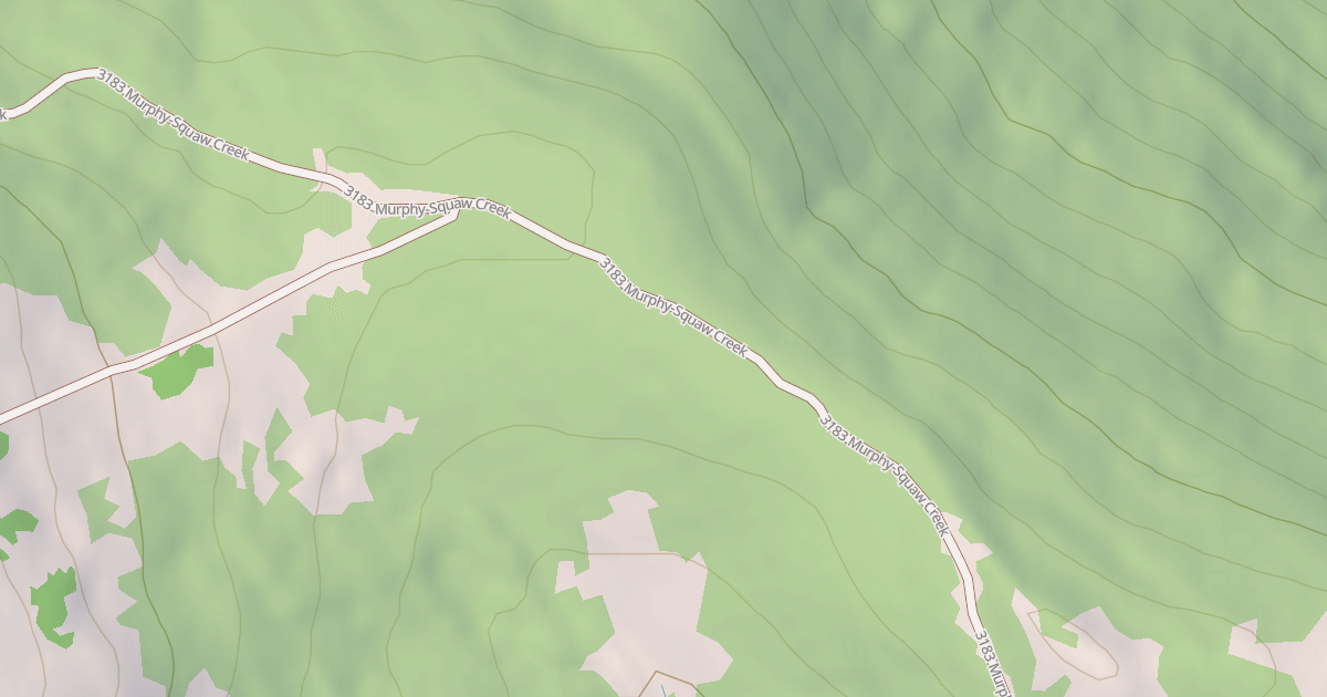 Map preview of Murphy-Squaw Creek