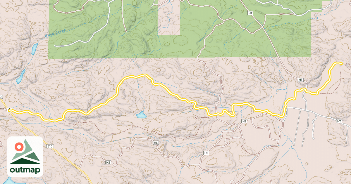 Map of Noquemanon Trail