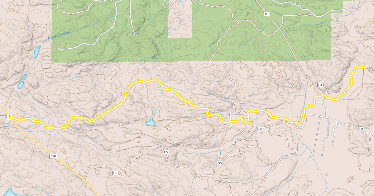 Map preview of Noquemanon Trail