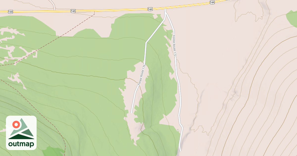 Map of BULL CREEK PARKS