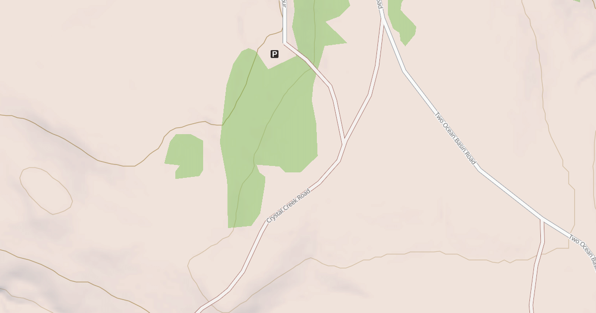 Map preview of CRYSTAL CREEK