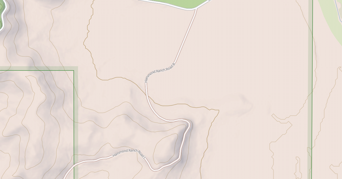 Map preview of HAMMOND RANCH B