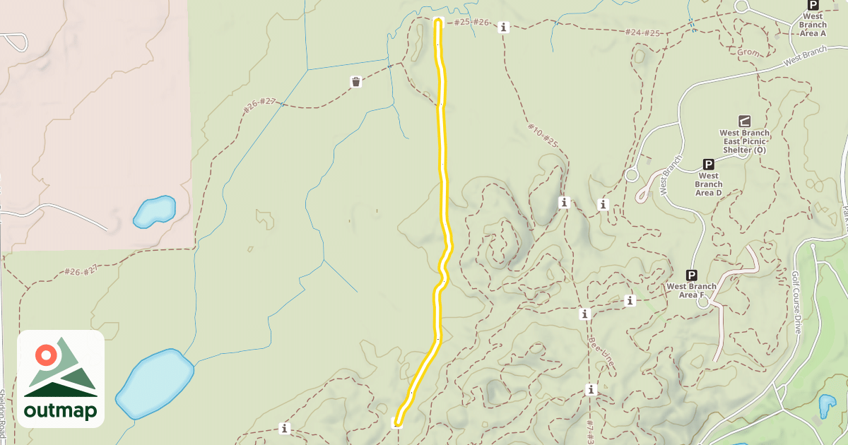 Map of #26-#43