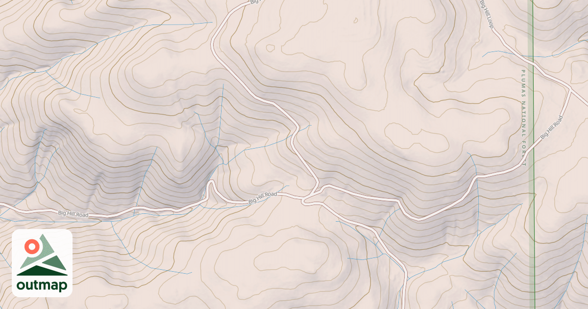 Map of BIG HILL