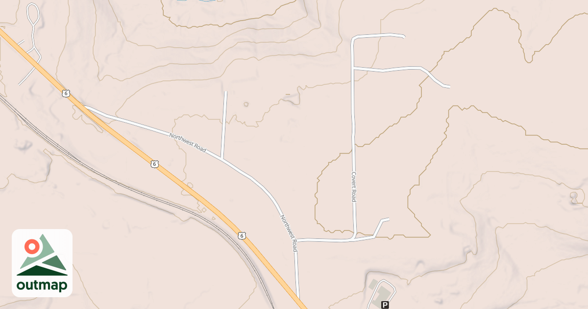 Map of Snowmobile Connector #24
