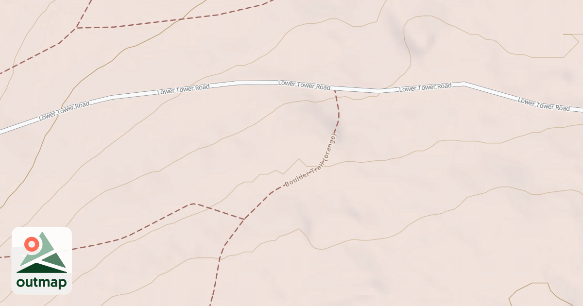 Map of Boulder Trail