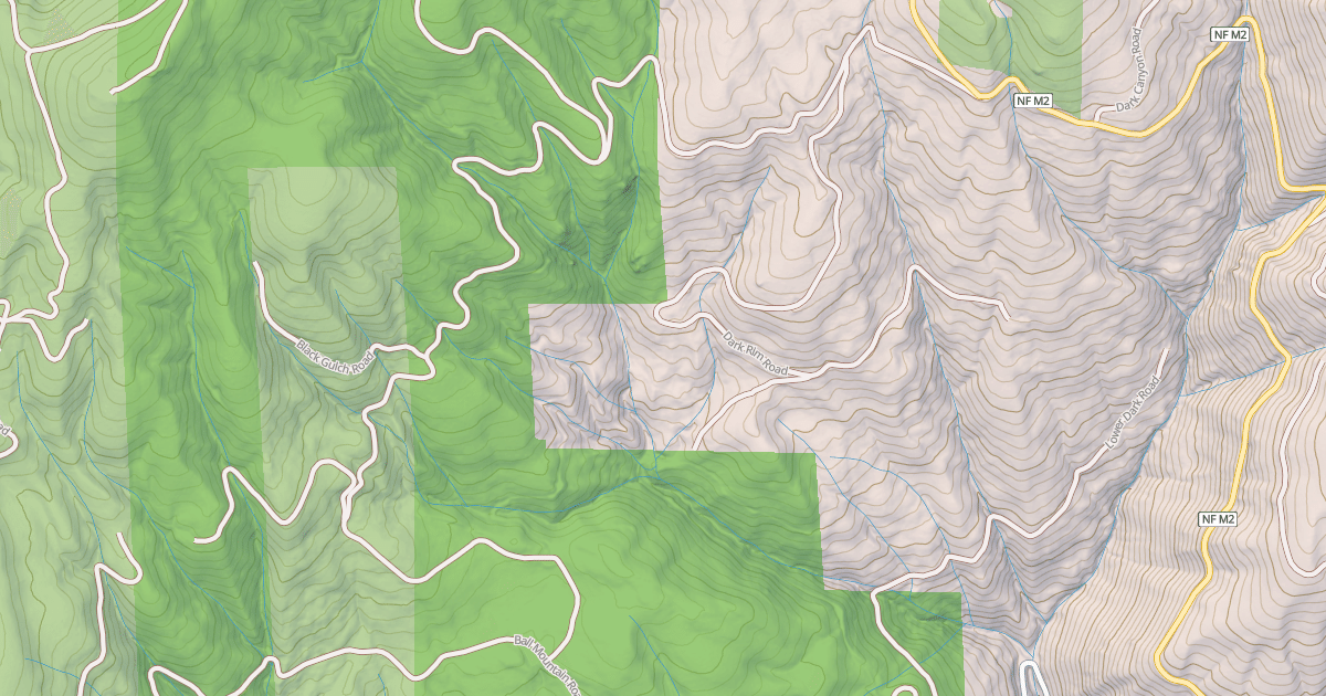 Map preview of DARK CANYON RIM