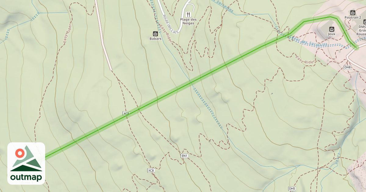 Map of École