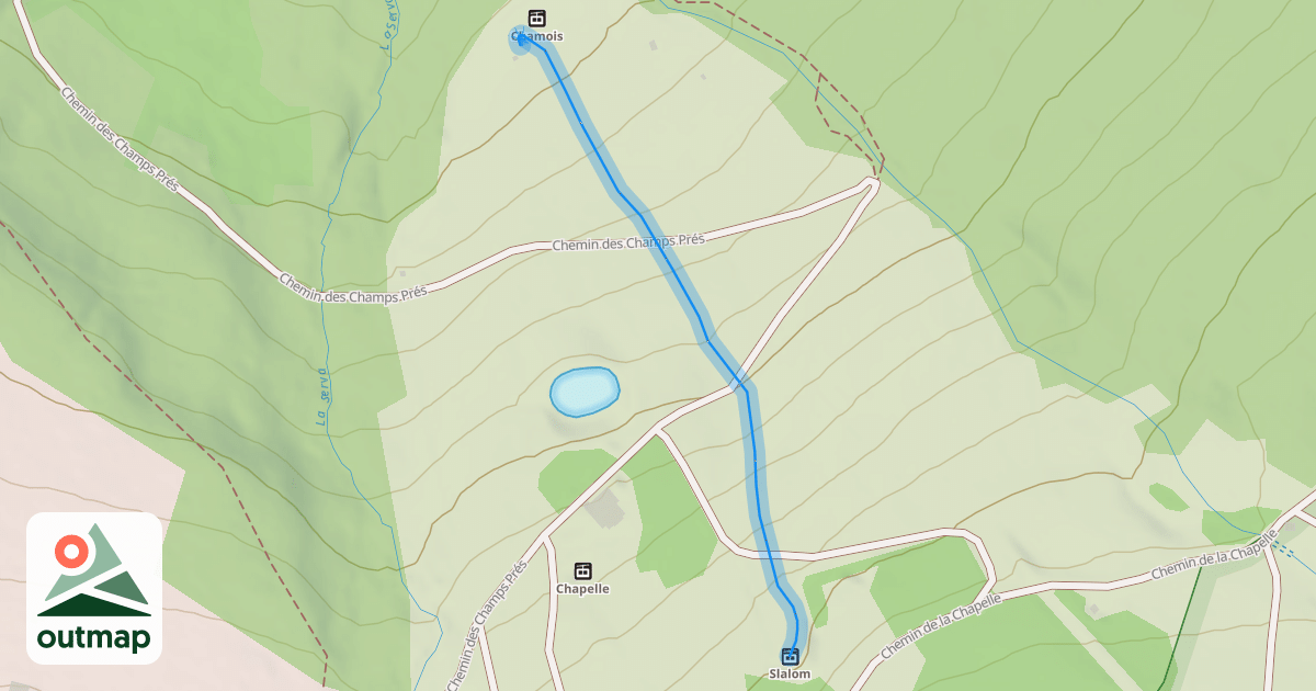 Map of Slalom 2