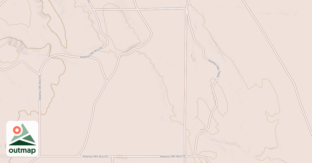 Map of Atlanta Trail