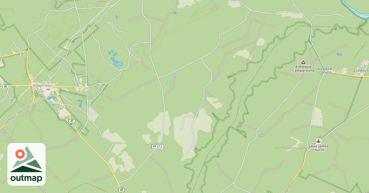 Map of WARDFIELD