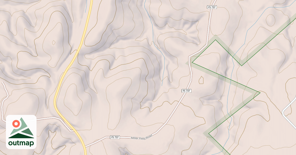 Map of MILLER FIELD