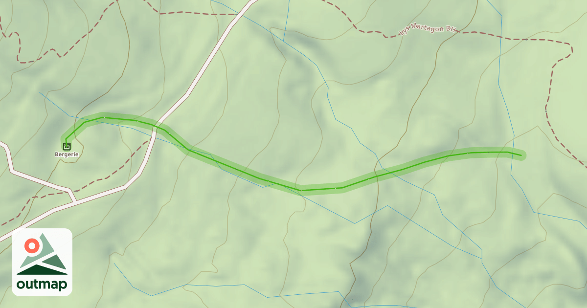 Map of Bergerie