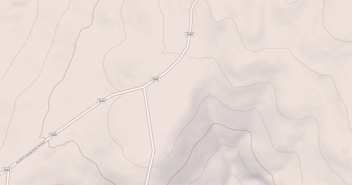 Map preview of BUFFIN MDW ROAD T3
