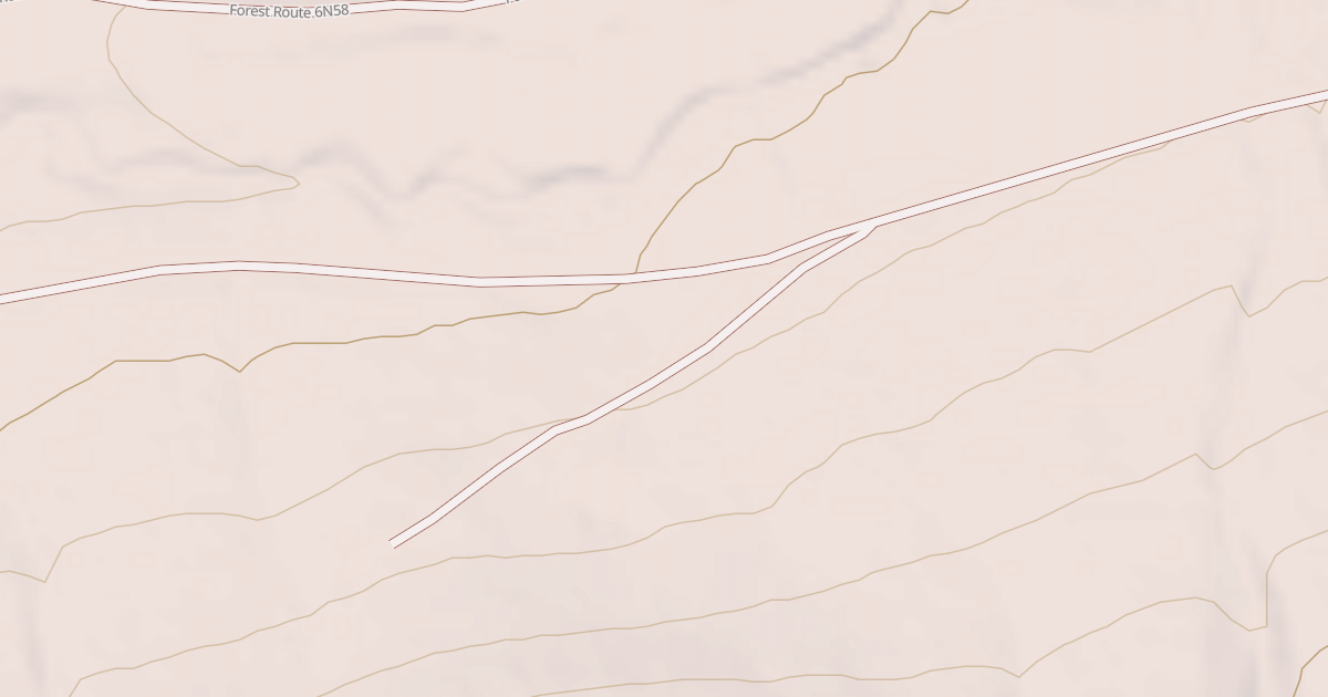 Map preview of USFS National Forest System Roads {76ECA4AA-8B05-45C6-9B62-860ED7F14A23}