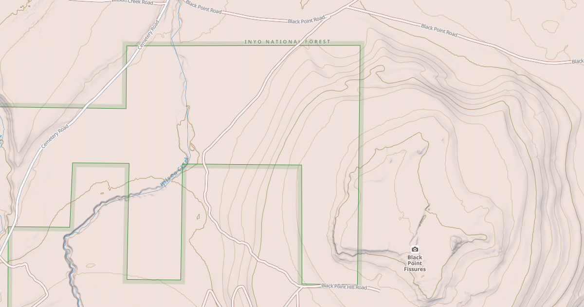 Map preview of BLACK POINT HILL