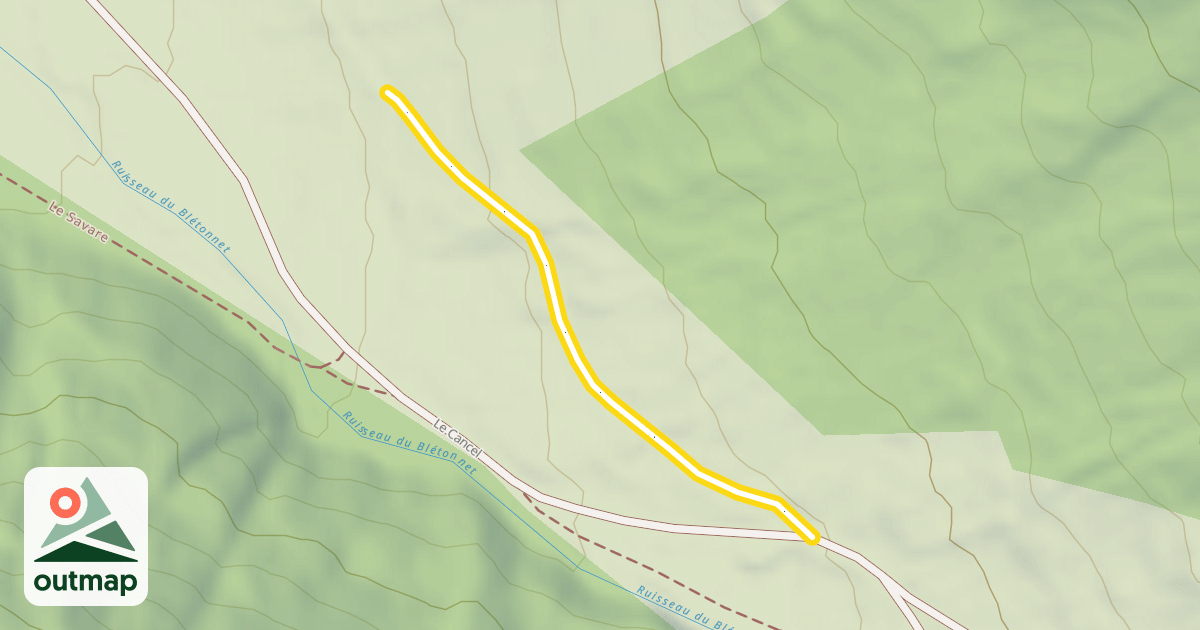 Map of Le Cancel