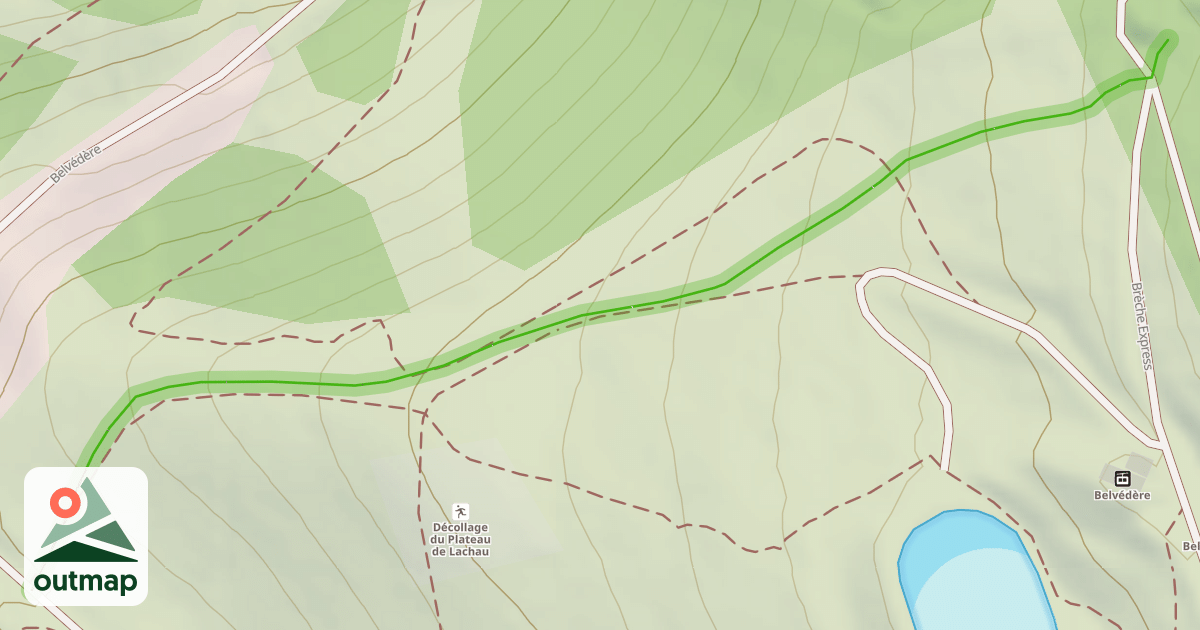 Map of Belvédère